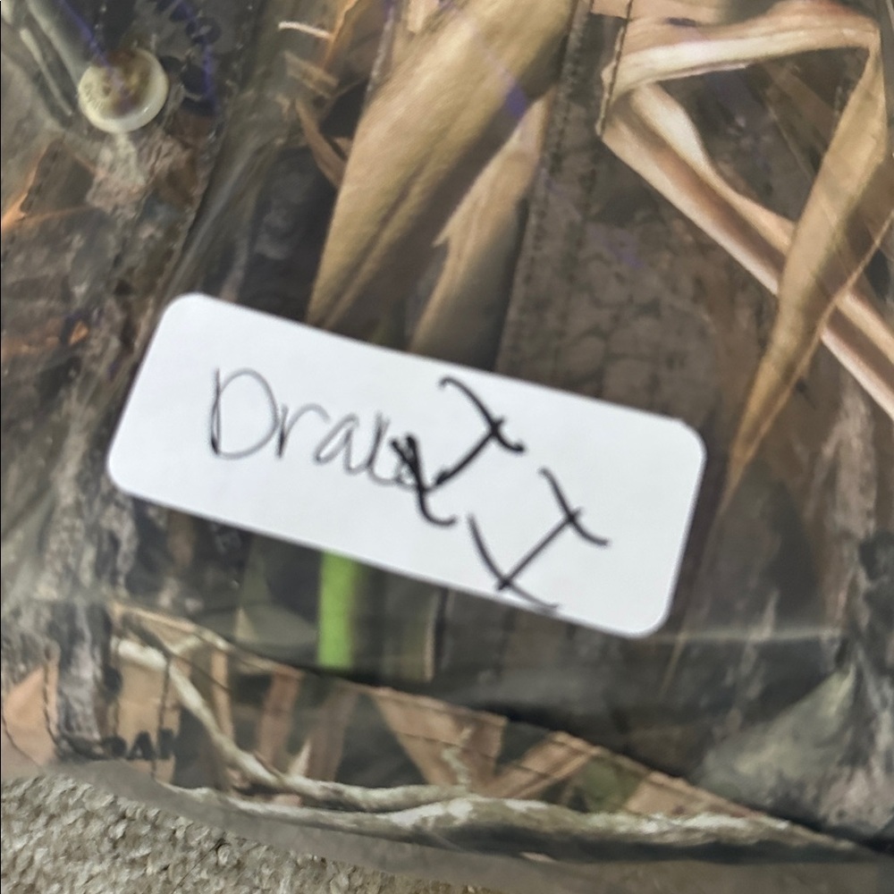 DRAKE WATERFOWL L Camo air vent Max 5 hyper shield windproof UPC+ button top - Picture 13 of 13